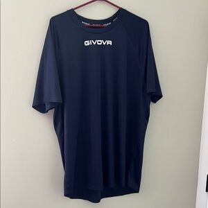 Men's Navy Blue Short Sleeve Tee